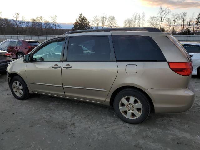 5TDZA23C64S153541 - 2004 TOYOTA SIENNA CE GOLD photo 2