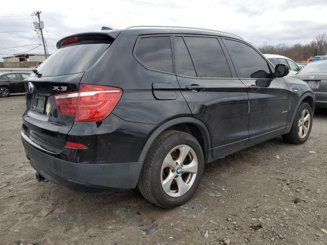 5UXWX5C52CL724140 - 2012 BMW X3 XDRIVE28I BLACK photo 3