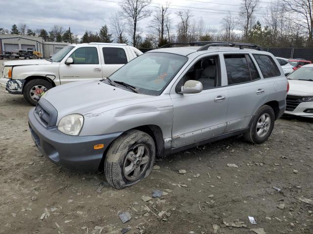 KM8SC13EX5U010818 - 2005 HYUNDAI SANTA FE GLS SILVER photo 1