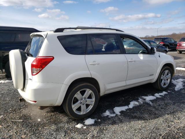 JTMBD32V276036416 - 2007 TOYOTA RAV4 SPORT WHITE photo 3