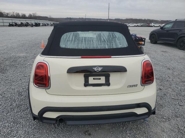 WMW23DL01N3N50071 - 2022 MINI COOPER CREAM photo 6