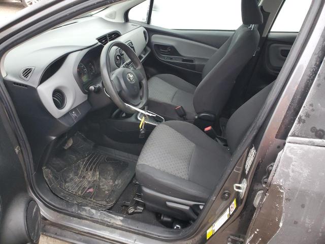 VNKKTUD38FA028196 - 2015 TOYOTA YARIS GRAY photo 7