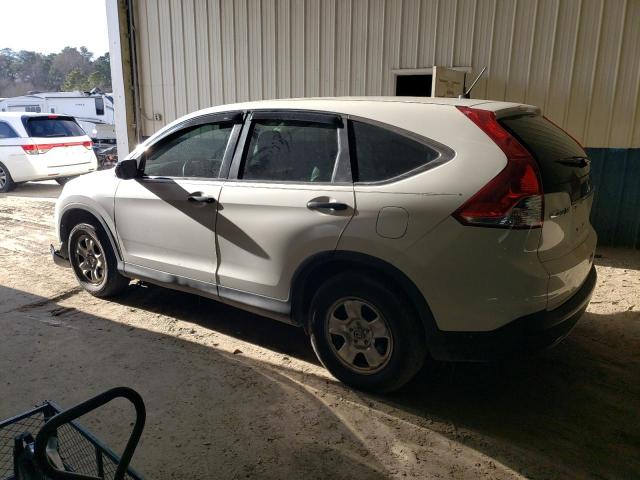 5J6RM3H31EL024089 - 2014 HONDA CR-V LX WHITE photo 2