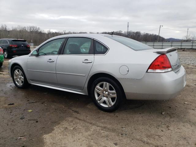 2G1WG5EK4B1124382 - 2011 CHEVROLET IMPALA LT SILVER photo 2