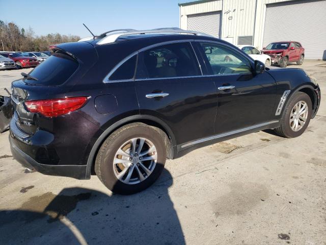 JN8AS1MW0BM730770 - 2011 INFINITI FX35 BLACK photo 3