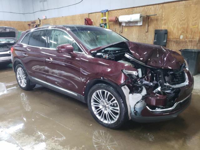 2LMPJ8LR9HBL24367 - 2017 LINCOLN MKX RESERVE MAROON photo 4