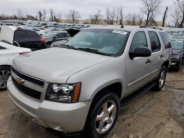 1GNFK13058J189988 - 2008 CHEVROLET TAHOE K1500 TAN photo 1