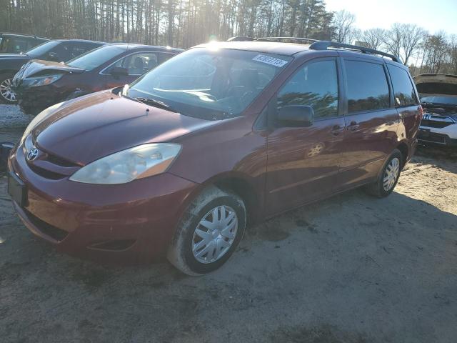 5TDZA23C96S545755 - 2006 TOYOTA SIENNA CE RED photo 1