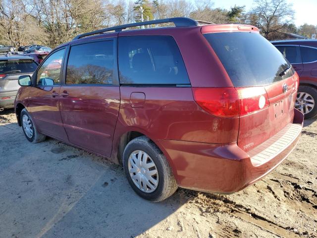 5TDZA23C96S545755 - 2006 TOYOTA SIENNA CE RED photo 2