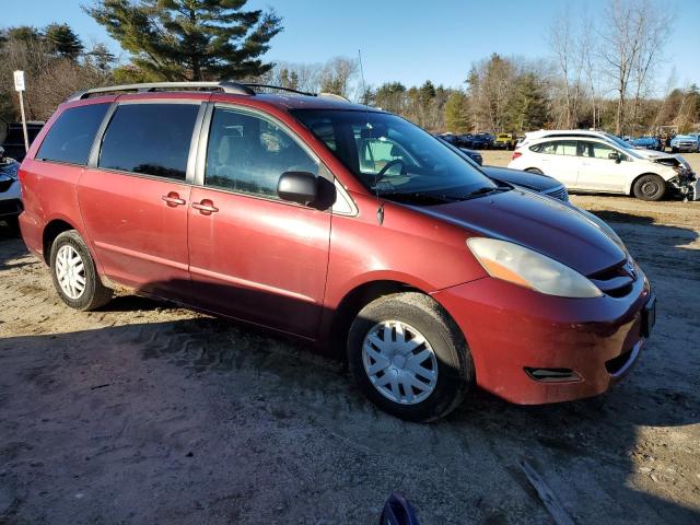 5TDZA23C96S545755 - 2006 TOYOTA SIENNA CE RED photo 4