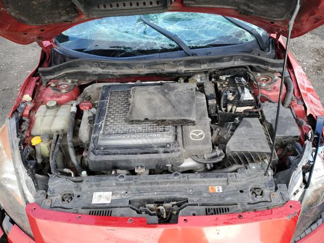 JM1BL1L3XD1776292 - 2013 MAZDA SPEED 3 RED photo 11