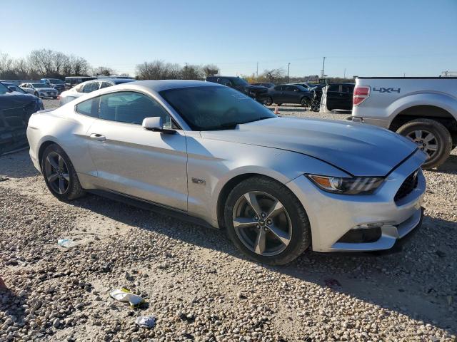 1FA6P8AM8G5308123 - 2016 FORD MUSTANG SILVER photo 4