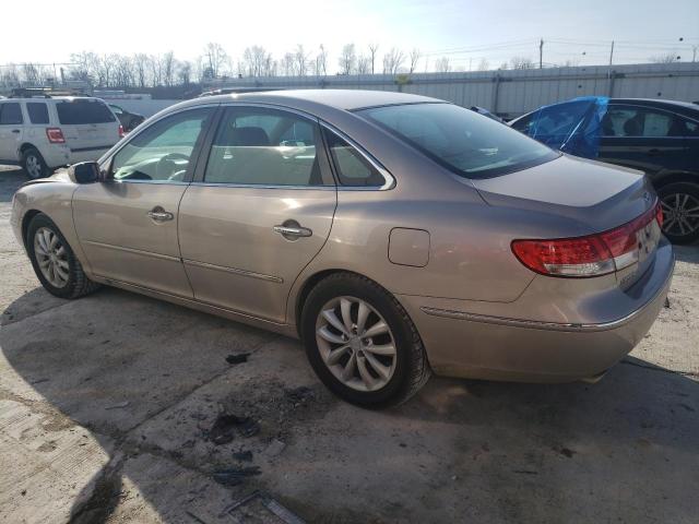 KMHFC46F06A042784 - 2006 HYUNDAI AZERA SE TAN photo 2