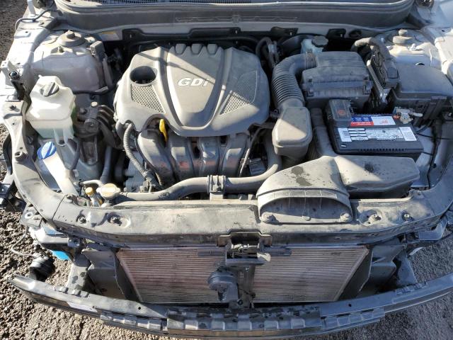 5NPEB4AC0CH469399 - 2012 HYUNDAI SONATA GLS SILVER photo 11