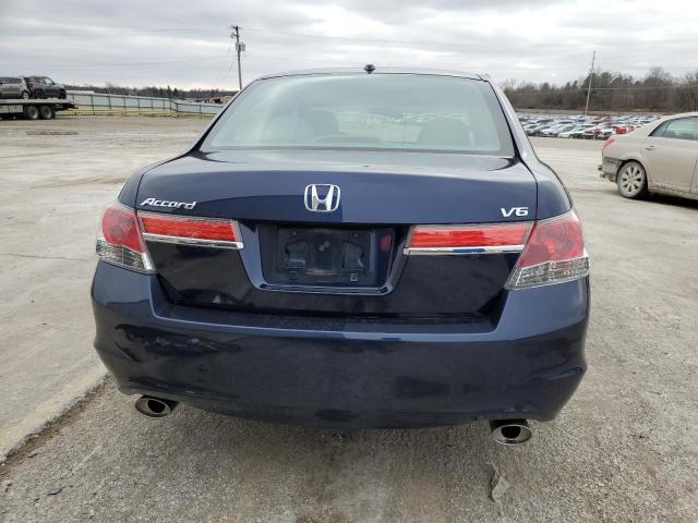 1HGCP3F82CA032911 - 2012 HONDA ACCORD EXL BLUE photo 6