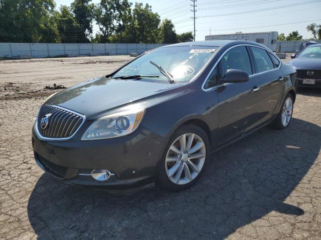 1G4PP5SK8E4170883 - 2014 BUICK VERANO GRAY photo 2