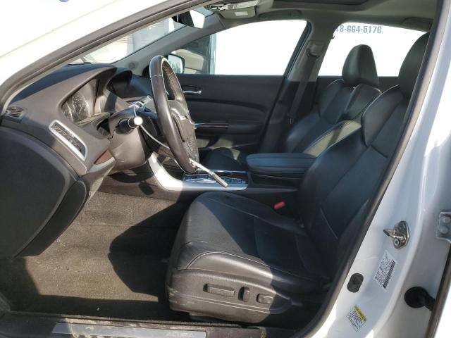 19UUB2F79HA000050 - 2017 ACURA TLX ADVANCE WHITE photo 7