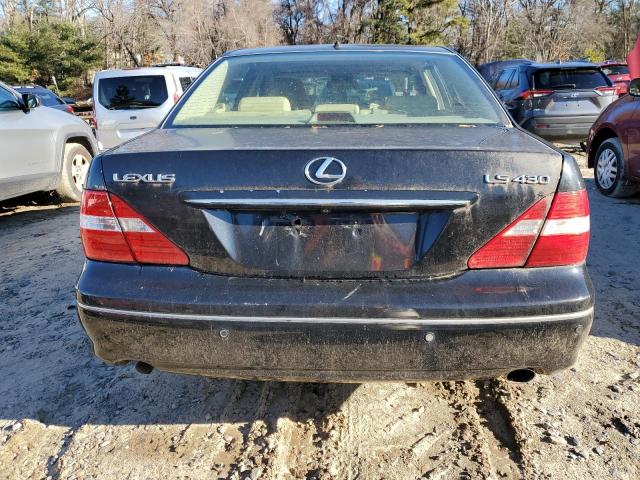 JTHBN36F040137967 - 2004 LEXUS LS 430 MAROON photo 6