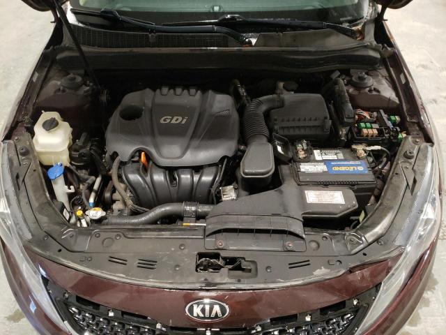 5XXGM4A75DG104607 - 2013 KIA OPTIMA LX BURGUNDY photo 11