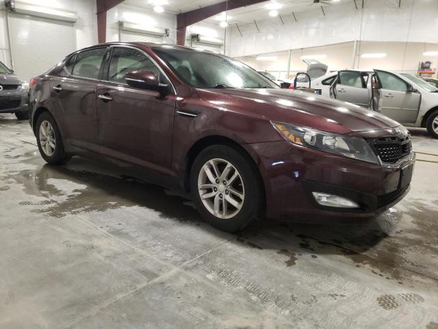 5XXGM4A75DG104607 - 2013 KIA OPTIMA LX BURGUNDY photo 4