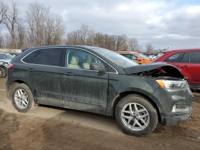 2FMPK4J91NBB10750 - 2022 FORD EDGE SEL GREEN photo 4