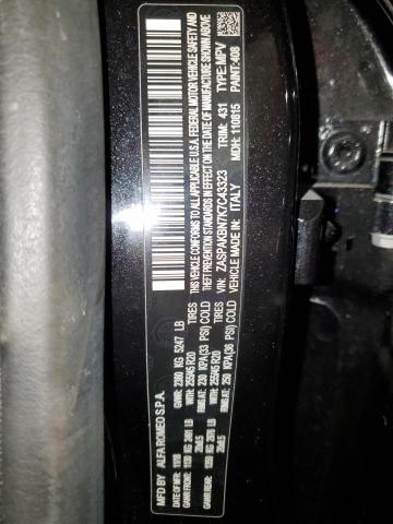 ZASPAKBN7K7C43323 - 2019 ALFA ROMEO STELVIO TI BLACK photo 12