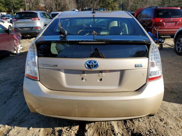 JTDKN3DU3A1112702 - 2010 TOYOTA PRIUS GOLD photo 6