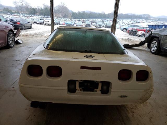 1G1YY2389M5104447 - 1991 CHEVROLET CORVETTE WHITE photo 6