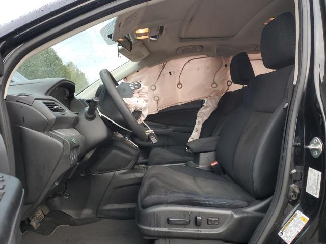 2HKRM4H51FH130741 - 2015 HONDA CR-V EX BLACK photo 7