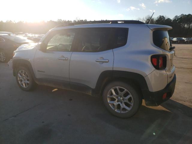 ZACCJABB7HPG43403 - 2017 JEEP RENEGADE LATITUDE SILVER photo 2