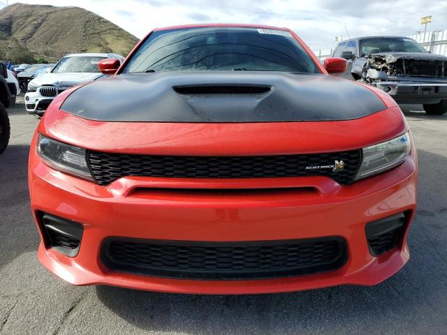 2C3CDXGJ1MH601934 - 2021 DODGE CHARGER SCAT PACK RED photo 5