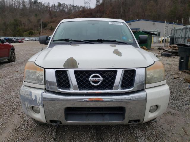 1N6AA0CC0CN309351 - 2012 NISSAN TITAN S WHITE photo 5