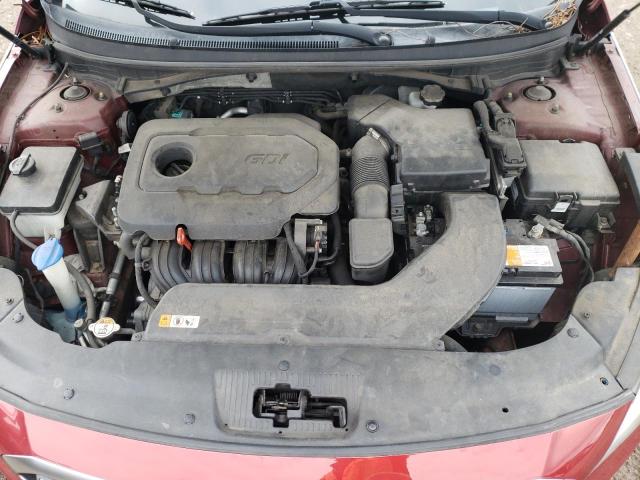 5NPE24AF8FH209458 - 2015 HYUNDAI SONATA SE RED photo 11