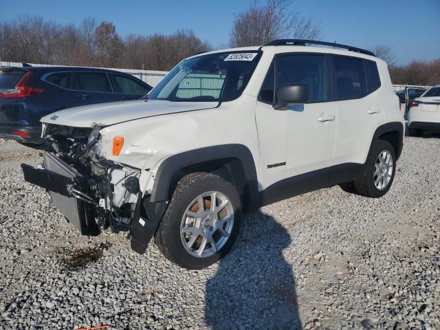 ZACNJDB1XPPP13814 - 2023 JEEP RENEGADE LATITUDE WHITE photo 1