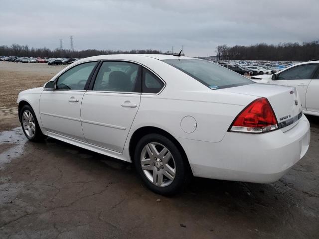 2G1WG5EK7B1315097 - 2011 CHEVROLET IMPALA LT WHITE photo 2