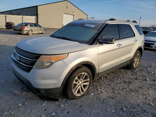 1FM5K7D83FGC34136 - 2015 FORD EXPLORER XLT SILVER photo 1