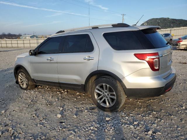 1FM5K7D83FGC34136 - 2015 FORD EXPLORER XLT SILVER photo 2