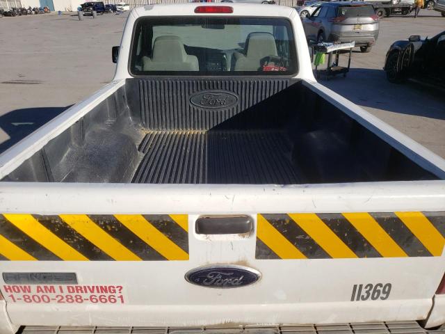 1FTYR10D99PA24111 - 2009 FORD RANGER WHITE photo 10