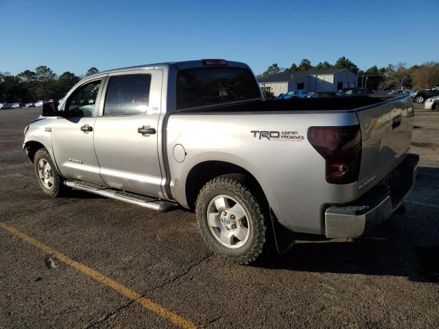 5TFDW54149X090984 - 2009 TOYOTA TUNDRA CREWMAX GRAY photo 2