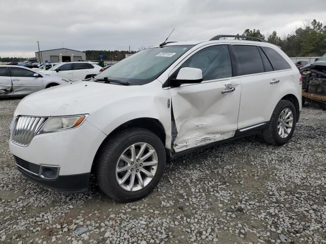 2LMDJ6JK9BBJ15103 - 2011 LINCOLN MKX WHITE photo 1