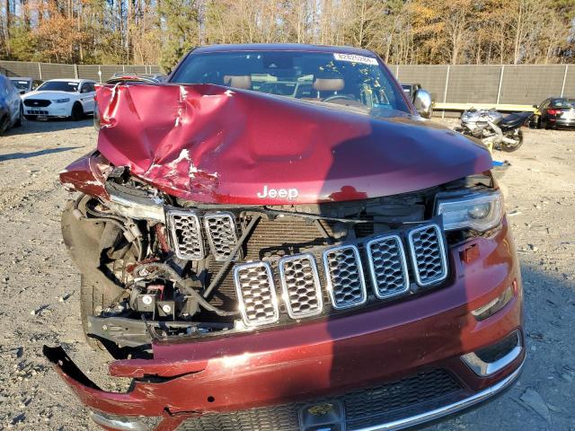 1C4RJFJG3JC270066 - 2018 JEEP GRAND CHER SUMMIT Bordo foto 5