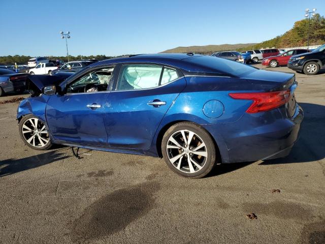 1N4AA6AP1JC377166 - 2018 NISSAN MAXIMA 3.5S BLUE photo 2