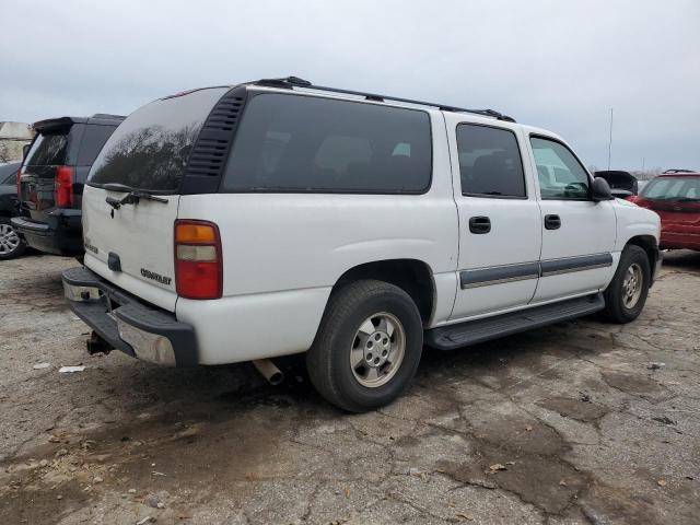 3GNEC16Z73G336230 - 2003 CHEVROLET SUBURBAN C1500 WHITE photo 3