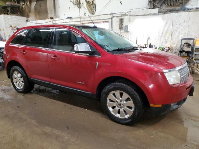 2LMDU88C18BJ08740 - 2008 LINCOLN MKX BURGUNDY photo 4