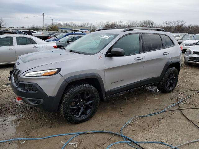1C4PJMBX5JD599968 - 2018 JEEP CHEROKEE TRAILHAWK ვერცხლისფერი ფოტო 1