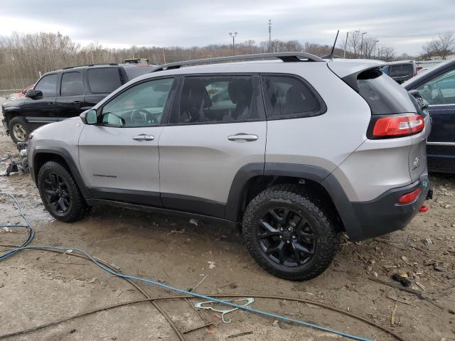 1C4PJMBX5JD599968 - 2018 JEEP CHEROKEE TRAILHAWK ვერცხლისფერი ფოტო 2