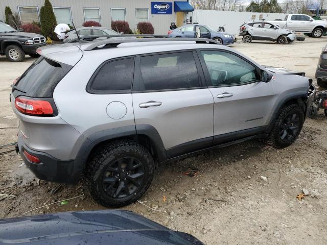 1C4PJMBX5JD599968 - 2018 JEEP CHEROKEE TRAILHAWK ვერცხლისფერი ფოტო 3