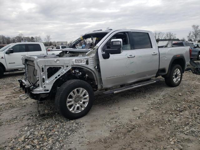 1GT49RE75NF103713 - 2022 GMC SIERRA K2500 DENALI SILVER photo 1