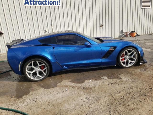 1G1YL2D78E5123660 - 2014 CHEVROLET CORVETTE STINGRAY Z51 3LT BLUE photo 3