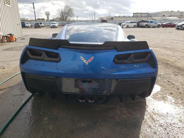 1G1YL2D78E5123660 - 2014 CHEVROLET CORVETTE STINGRAY Z51 3LT BLUE photo 6